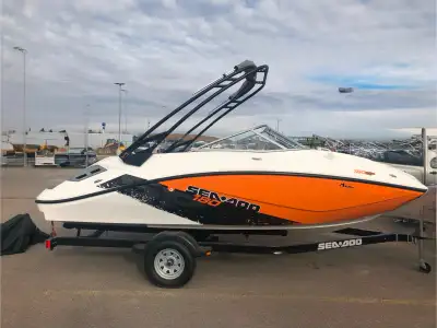 Only 87 hours! Mint condition The top of the line 2012 Sea Doo 180 SP Sport Challenger package inclu...