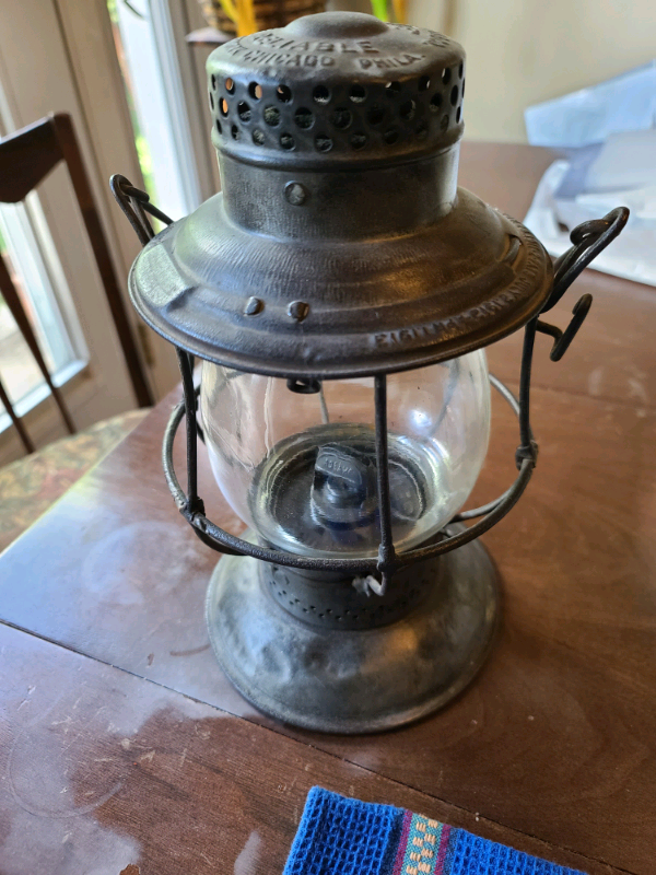 Grand Trunk Railway bell bottom lantern 579220809827624962