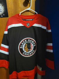 Chicago Blackhawks Reverse Retro NHL Hockey Youth L/XL Jersey