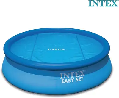 ☀️ SUMMER MUST-HAVE! ☀️ Intex Solar Cover for 12ft Easy Set & Frame Pools – ONLY $25!! Say goodbye t...