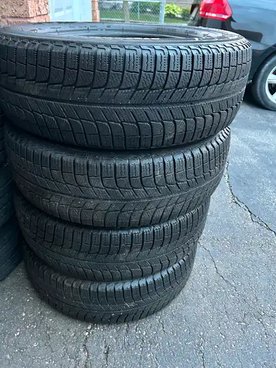 Used Tires- set of 4 used Michelin Xice