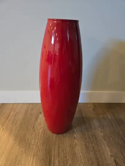Tall Red Decorative Vase from Pier 1, View more