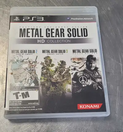 Metal Gear Solid HD Collection PS3 Game (31464604), View more