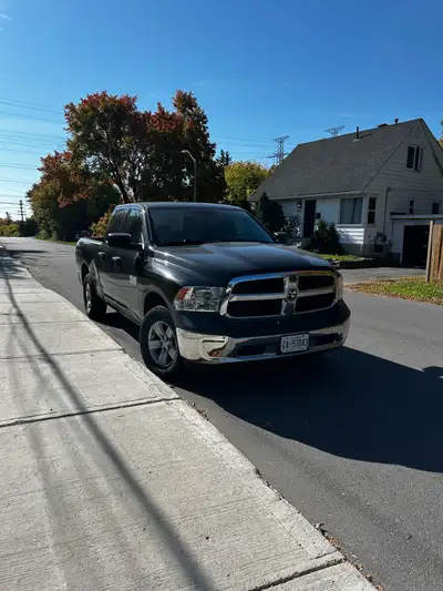 2017 Ram 1500 ST 3.6L V6 6foot box Quad cab 153000kms Already took it for an inspection, it needs fr...