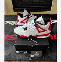 Jordan 4s red cement 