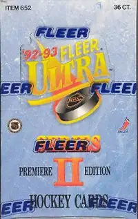 1992-93 FLEER ULTRA hockey … SERIES 2 … BILL GUERIN, ZUBOV RCs?