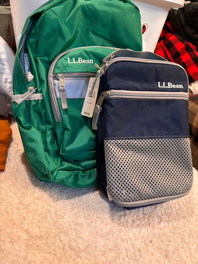 L.L Bean Kids Backpack and Lunchbag in Kids & Youth in Barrie - Image 3