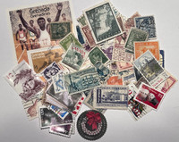 Party Mix of 75 North and South American stamps