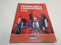 Psychologie de l'adolescence 4e édition