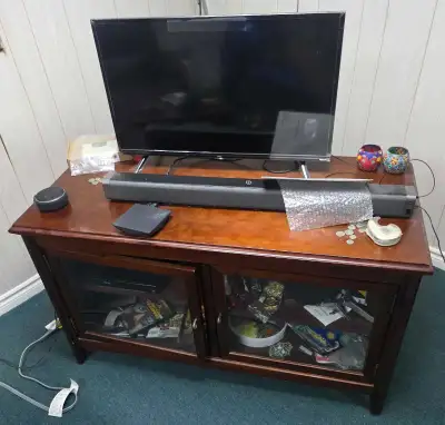 TCL LED TV with TV Stand, View more