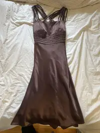  Vintage Brown Dress 