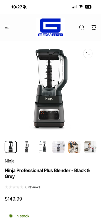 Ninja professional blender, View more