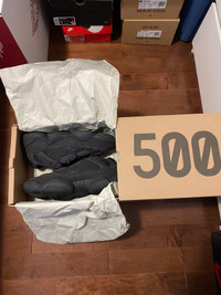 Adidas Yeezy 500 Utility Black and 380 Pepper