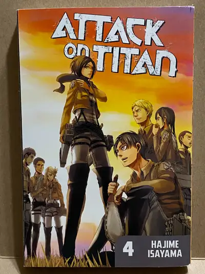 Manga book - Attack on Titan 4, View more