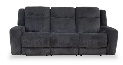 Power reclining sofa, purchased from the brick last April Does not fit our life well, so we got anot...