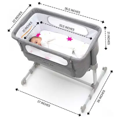 Bedside bassinet for baby, View more