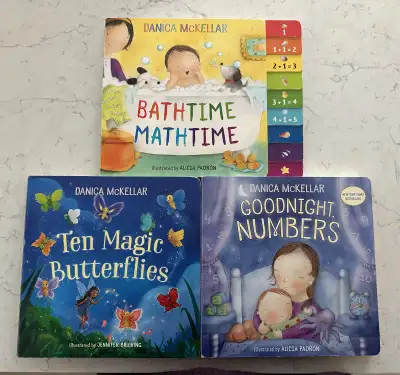 Danica McKellar Children’s Board Books (3), View more