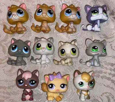 Price is for the lot of all 11...you get 3 x #47 & 2 x #100 and one of each of the rest.....all in p...