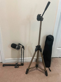 Selling desk microphone and camera stand