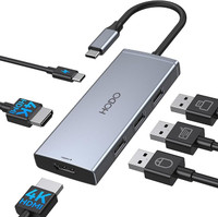 Docking Station USB C Hub to Dual HDMI Adapter