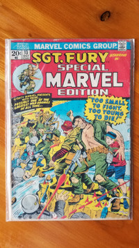 Special Marvel Edition - Sgt Fury - comic - issue 13 - Oct 1973