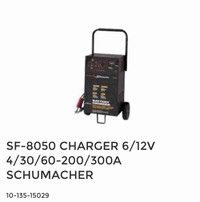 SCHUMACHER BATTERY CHARGER  6/12V 4/30/60-200/300A