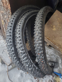 27.5" studded bike tires