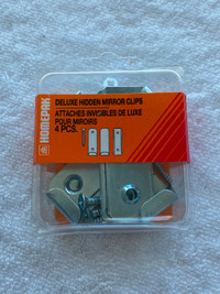 Deluxe Hidden Mirror Clips (4 pcs)