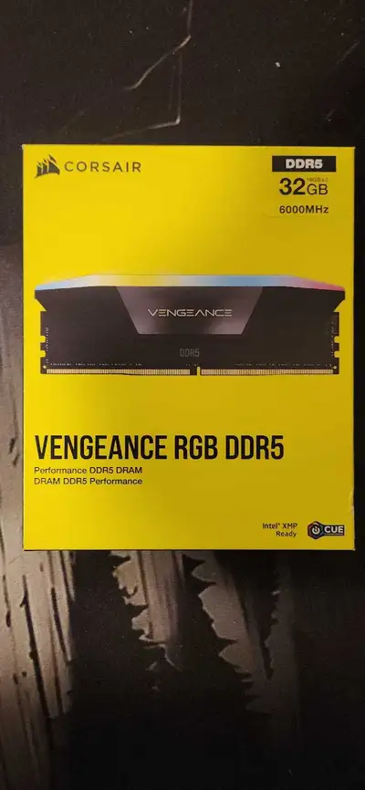 CORSAIR RGB DDR5 32GB (2x16GB) DDR5 6000MHz CL36 AMD EX, View more