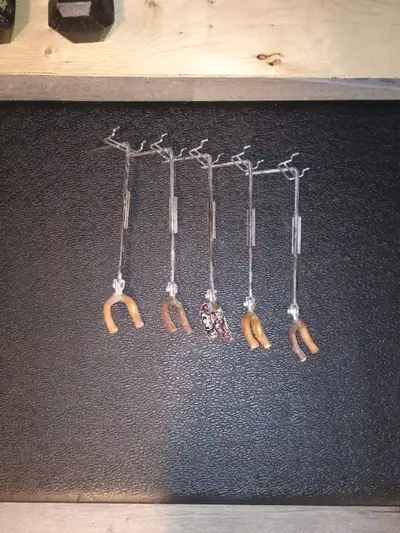 5x slat wall guitar hangers, View more