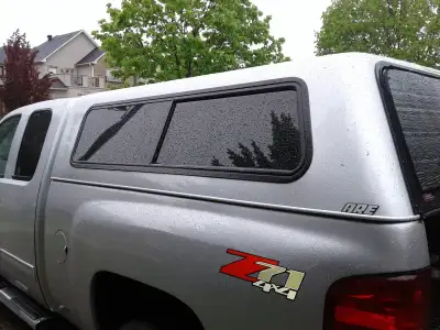 2013 Silverado cap, 4x4, suicide doors, great shape, wood rear door for security...830.00 Woodbridge...