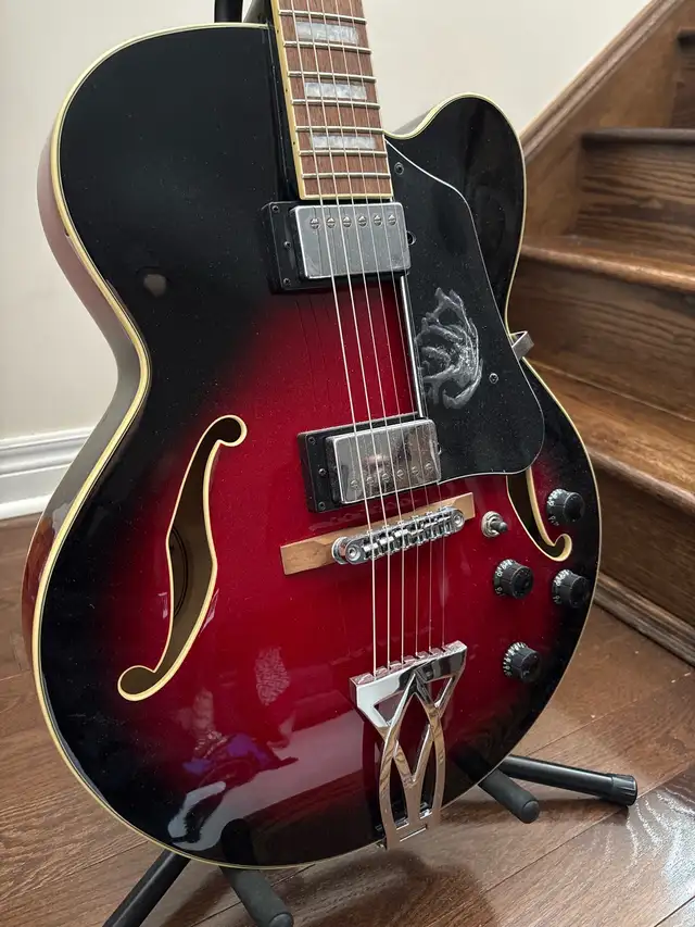 Ibanez AF75-TRS Hollow Electric Guitar in Guitars in Markham / York Region - Image 2