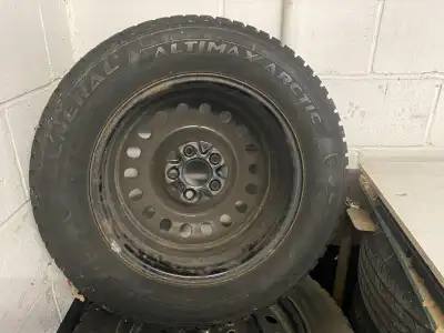 Winter Tires and Rims for SALE Good condition - used for one season. Rims also very good condition a...