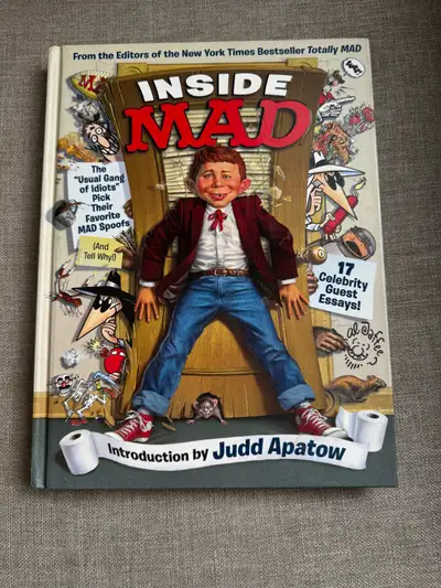 Inside MAD magazine hardcover, View more