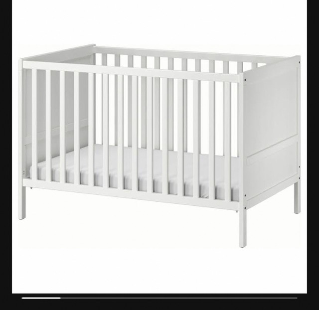 IKEA baby crib with changing table set in Cribs in Edmonton - Image 4