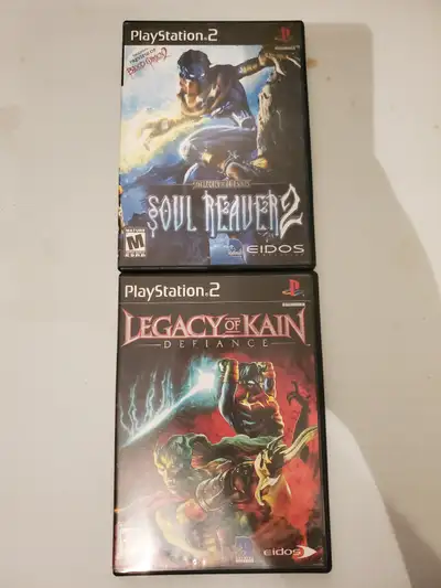 PS2 Legacy Of Kain Bundle DEFIANCE SOUL REAVER 2, View more