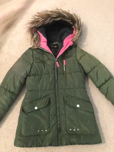 Kids winter jacket, size 10 in New condition, View more