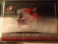 carte de hockey  Team Canada Clear Cut John Tavares poe