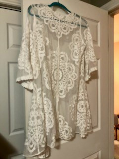 White sheer cover up (NEW) in Women's - Tops & Outerwear in St. John's - Image 2