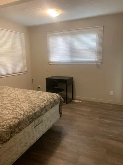 Bedroom with private washroom. You can move in, with a package, at very convenient location. 5 minut...
