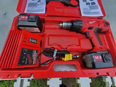 Milwaukee 14.4V 1/2" Hammer Drill Kit LokTor Series Model0614-24, View more