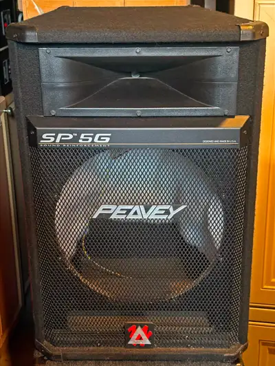 Caisse de son Peavey SP 5G sans woofer (seulement / Only 1x), View more