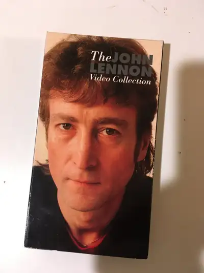 John Lennon Video Collection in VHS format!, View more