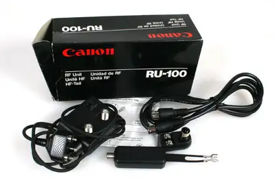 Canon RU-100 RF Modulator for Canon Camcorders $40.00 Canon AC-360II AC Adapter D6240 6.3VDC 240mA $...