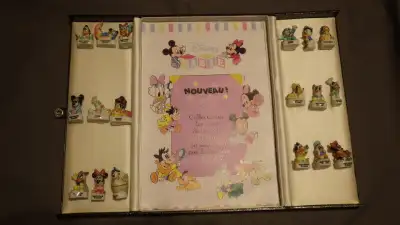 DISNEY BABIES Set of 18  Mini Figurines Porcelain FEVES Figures, View more