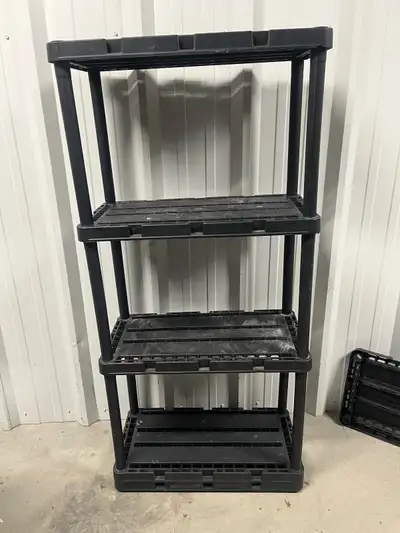 Set of 2 Maxi-Shelf Heavy Duty 4 Shelf Storage Unit, View more