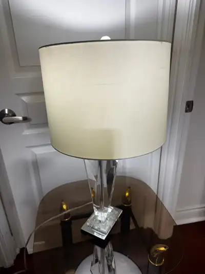Crystal table lamp, View more