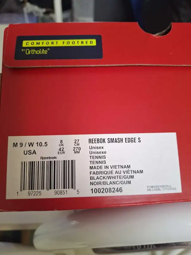 NEW Reebok Smash Edge Shoes in Women's - Shoes in Grande Prairie - Image 3
