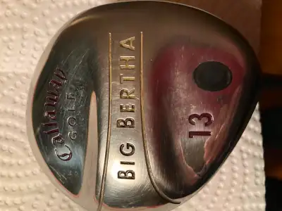Bois d’allée Callaway Big Bertha #13. Tige graphite pour golfeuse droitière. En excellente condition...