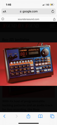Boss JS-5.  Jam Station